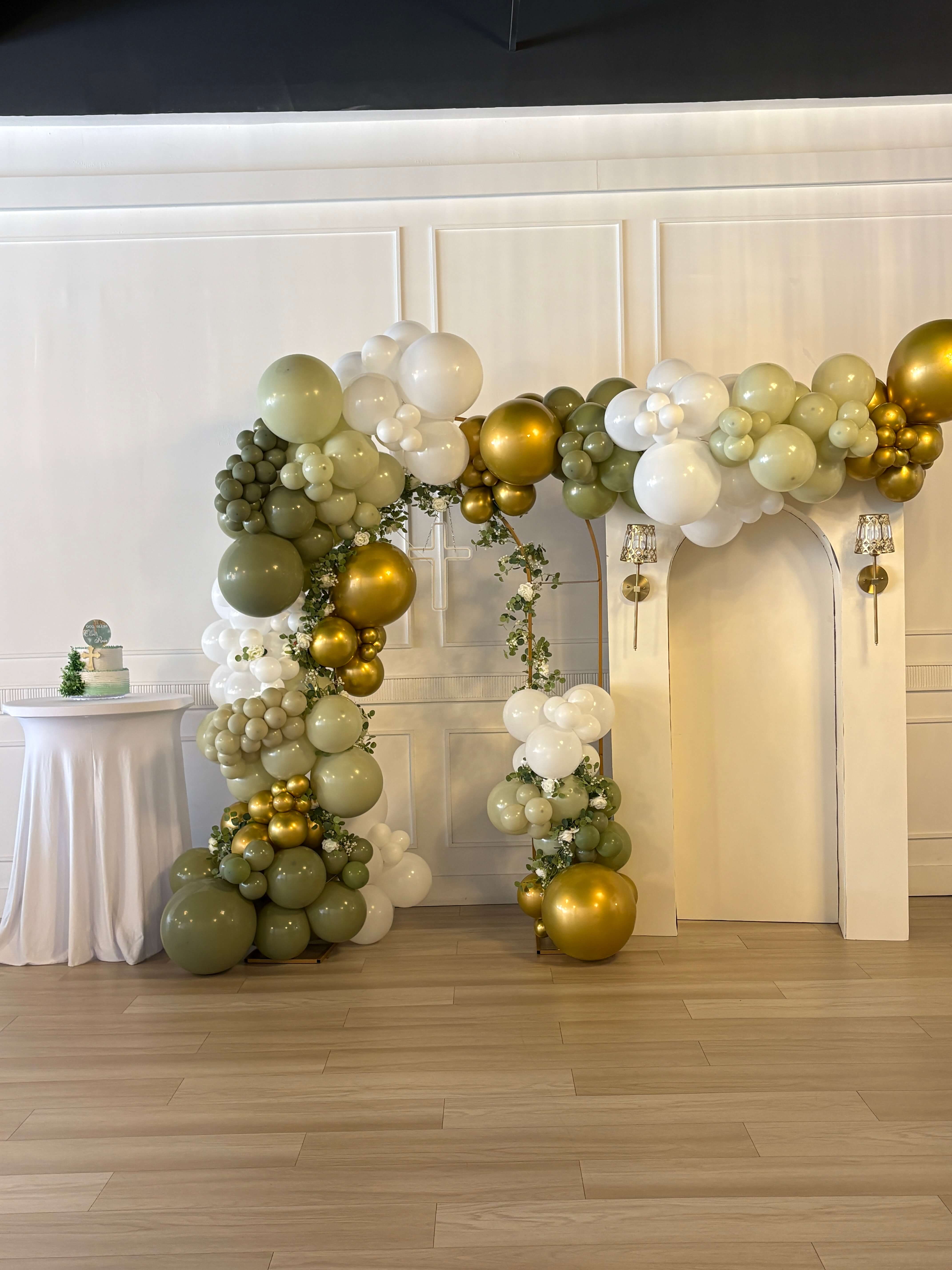 Communion baptism setup